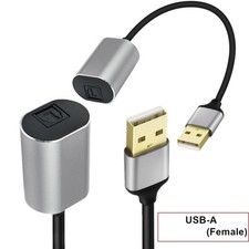 USB A To Fiber SPDIF Female Sound Converter for Computer Laptop PC Multimedia