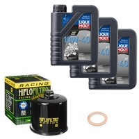 Hiflo ÖLfilter Set Limol 10W-40 3L FüR Kawasaki VN-15 1500 SE B VNT50B Bj.1991