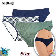 NWOT 3-Pack GapBody by Gap Women's XL Bikini Underwear GPW00274