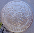 1 oz. GREED #3 Seven Deadly Sins Series BU round .999 fine silver