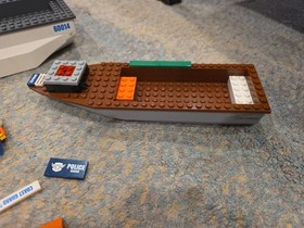 LEGO CITY: Coast Guard Patrol (60014) Incomplete, w/ Minifigures And Other Parts