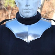 Avenger Medieval Renaissance Steel Gorget Armor Neck Plate