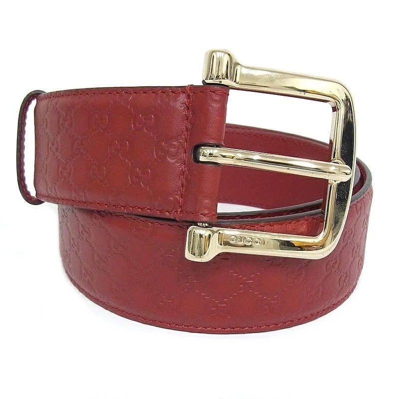 Ceinture Gucci GG Micro Shima cuir 34