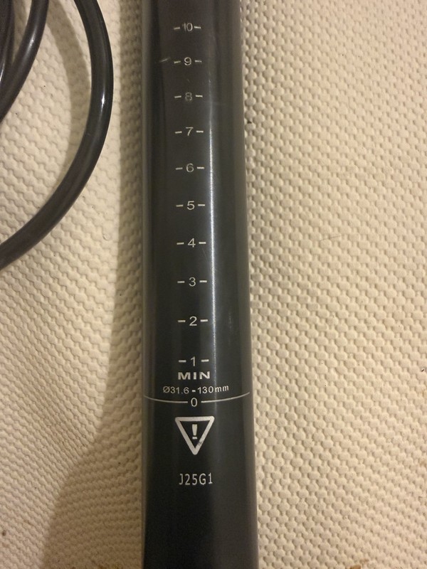 TranzX J25G1 Dropper Seatpost (130mm Drop)