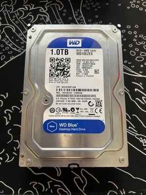 Western Digital Blue (3.5'', SATA III, 64MB Cache) 1TB WD10EZEX hard drive 