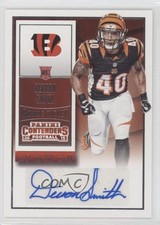 2015 Panini Contenders Rookie Ticket Derron Smith (Team Logo) #172 Auto 1nq