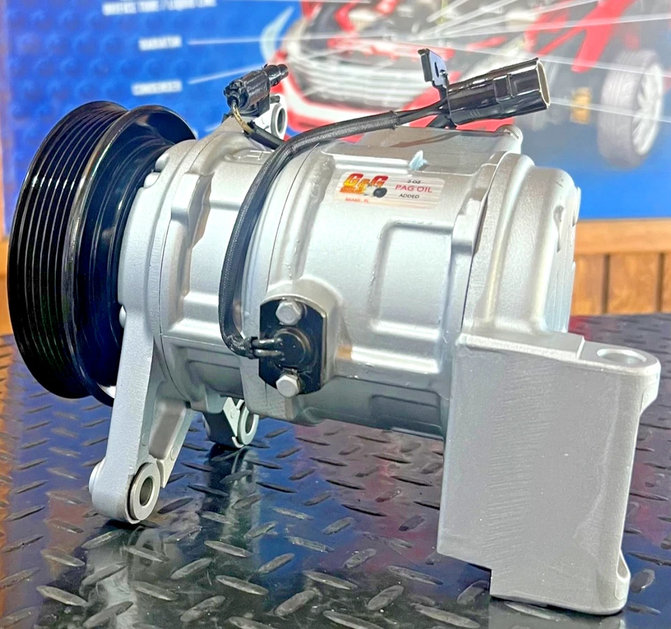 COMPRESOR DE AIRE ACONDICIONADO APTO PARA TOYOTA SUPRA 93-98, LEXUS SC300 92-00, 77310 Foto 3 de 4