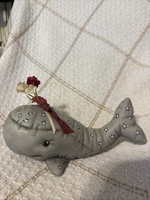 Little Ceramic Whale Would Look Nice On A Shelf Or Bookshelf