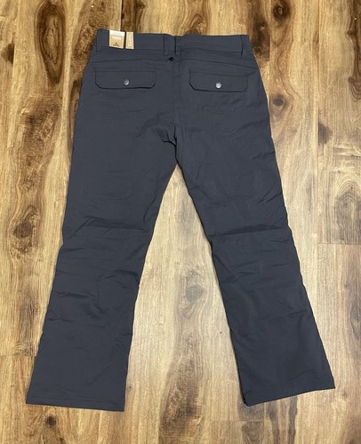 prAna Halle Rollup Pant Short Inseam (30”) Women’s Size 12 Coal Gray NWT - Picture 5 of 11
