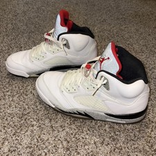 Jordan 5 Retro White Cement for Sale | Authenticity Guaranteed | eBay