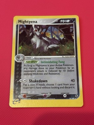 Pokemon Mightyena 10/109 Ruby and Sapphire Holo