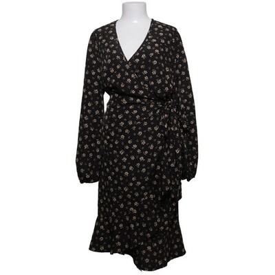 In the Style, Maxikleid, Größe: 44, Schwarz/Mehrfarbig, Polyester, Blumen #puD
