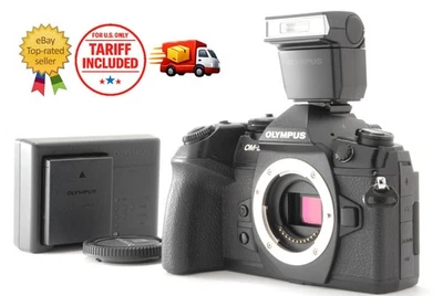 avec FLASH [NEAR MINT+++] OLYMPUS OM-D E-M1 Mark II Digital Camera Body From ... - Photo 1/4