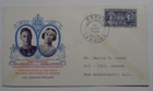 STAMPMART : NEWFOUNDLAND 1939 KG VI ROYAL VISIT FDC USED TO B.C. CANADA