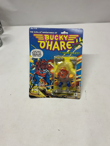 Commander Dogstar #9 Bucky O' Hare 1990 Hasbro Vintage Action Figure NEW SEALED - Picture 1 of 7