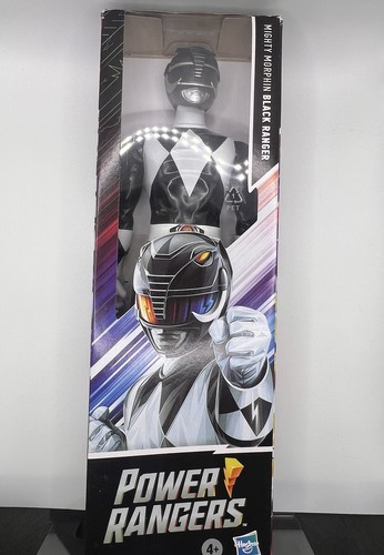 Hasbro Power Ranger MMPR Black and Red Ranger New In Box - Picture 2 of 17
