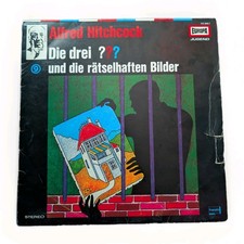 Die drei Fragezeichen und die rätselhaften Bilder (9) Vinyl LP franckh 