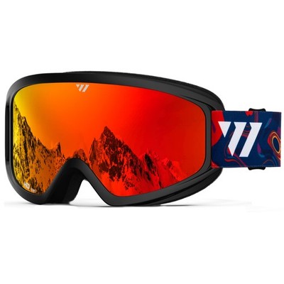 Ski Goggles - OTG Snow/Snowboard Goggles for Men, Women & Youth - 100% UV Pro...