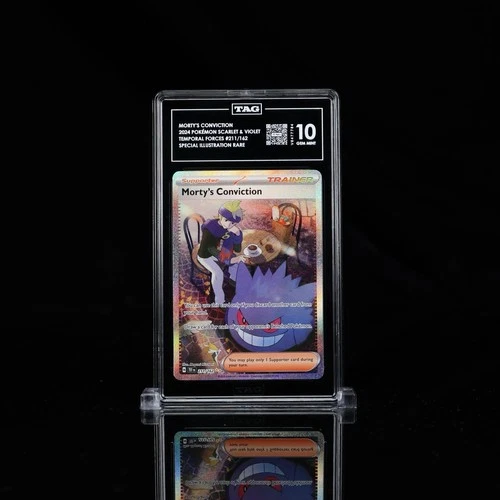 TAG 10 Morty's Conviction 211/162 SV05: Temporal Forces Holo