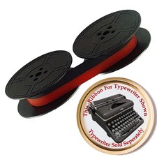 New Black Red Ink Ribbon for a 1940s Royal Quiet DeLuxe Typewriter