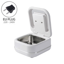 180Ml Ultrasonic Cleaner UV Sterilization Ultrasound Dental Assistant Denture Wa