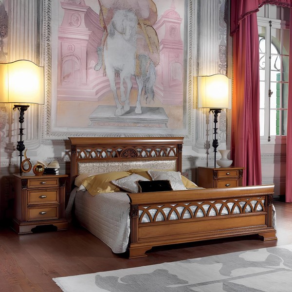 Bett Design Luxus Hotel Betten Ehe 180X200Cm Schlaf Zimmer Doppel Barock Rokoko-image
