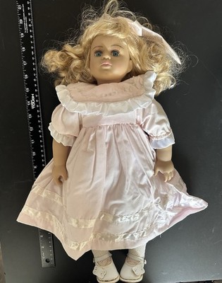 Vintage 20 Doll + Strasburg Lace Dresses Lot  Smocked, Heirloom | eBay