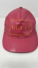 Gucci Baseball Hat Beanie Women Woman Cotton New Pink Sz M Hat