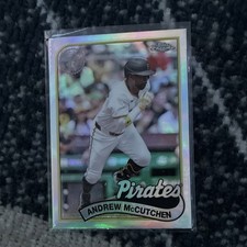 Topps 2024 Chrome Update 1989 Baseball Andrew McCutchen #89CU-19 Pirates Card
