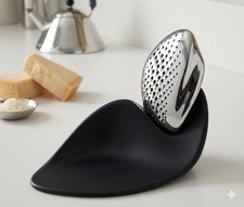 Alessi Forma Cheese Grater By Zaha Hadid, Stainless Steel, 2017, Open Box Unused