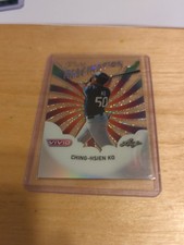 Ching-Hsien Ko 1/1 2025 Leaf Vivid Pure Imagination Los Angeles Dodgers