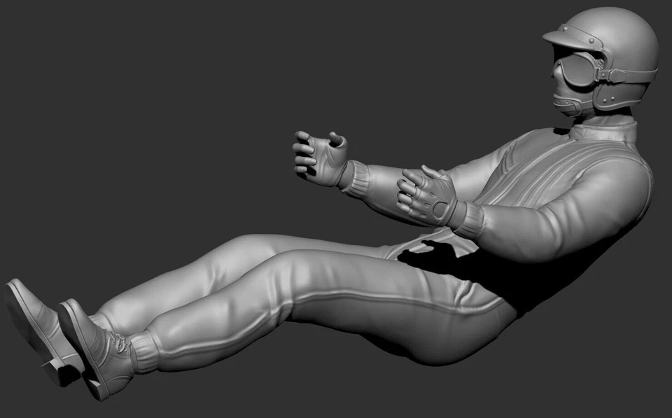 RÉPLIQUE MINICHAMPS JACK BRABHAM DRIVING VROOM AUSTRALIE GMP SPARK GP 1/24 - Photo 2/4