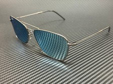 RAY BAN RBR0102S 004 GA Gunmetal Blue Mirror Unisex 58 mm Sunglasses