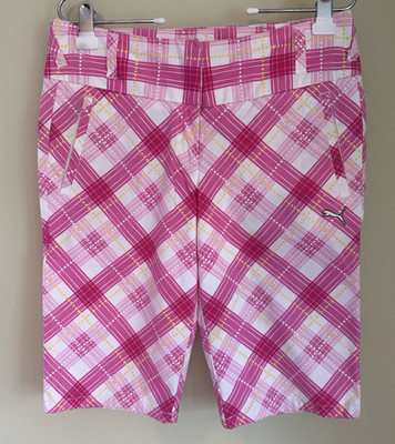 Puma Cell Activewear Golf Bermuda Shorts Women's Size 8 Waist 32''