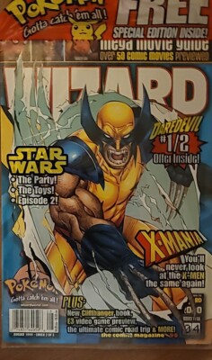 Wizard   Aug 1999   Pokemon Special Edition #1 & Card  included   New   in Bag