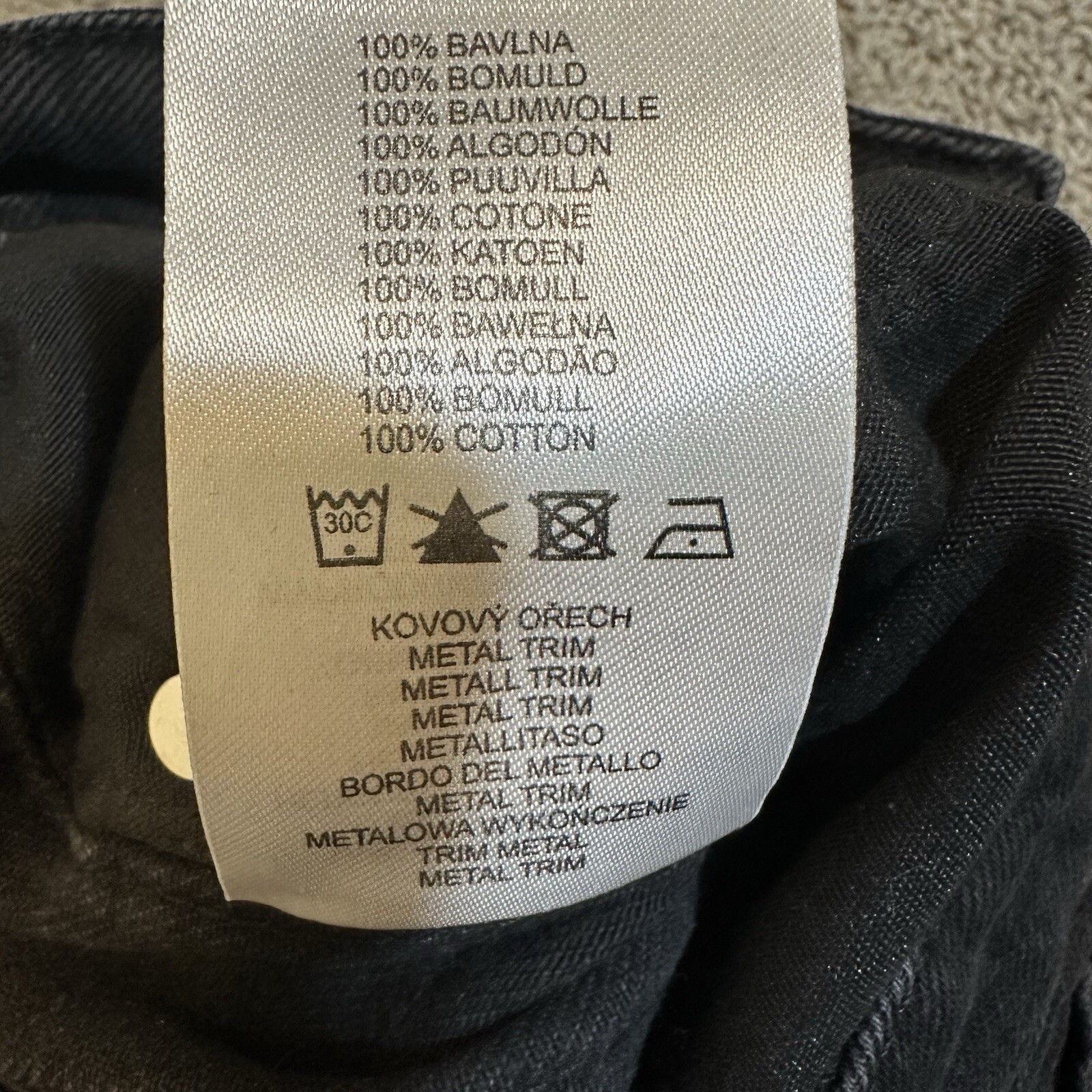 The Ragged Priest Quarter Panel Patchwork Black a… - image 3