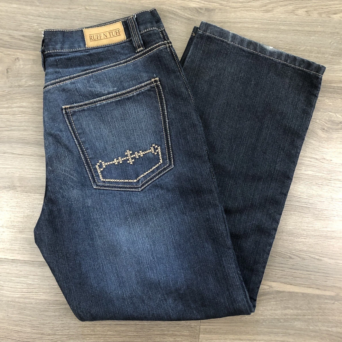 Vintage Ruff N Tuff jeans size 32 tagged 34