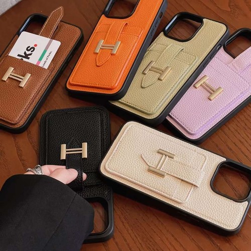 Funda tipo billetera de cuero PU con ranura para tarjetas para iPhone 16/15/14/13/12 Pro Max cubierta de lujo - Imagen 2 de 15