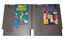 Yoshi's Cookie & Tetris 2 Vintage Nintendo NES Game Cartridge Only