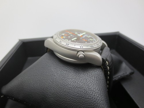 Fortis Men's 607.22.11 L Cosmonauts ETA 7750 Swiss Automatic Chrono Alarm Watch - Picture 5 of 11