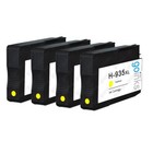 4 Yellow Ink Cartridges for HP Officejet Pro 6230 ePrinter & 6830 e-All-in-One