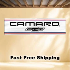 Camaro 2'X8' BANNER FLAG CHEVROLET GM GMC