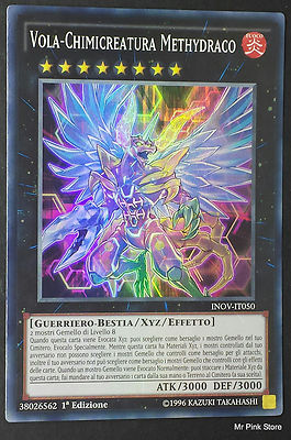VOLA-CHEMICREATURA METHYDRACO 1^ Aufl. Super Rare auf Italienisch INOV-IT050 YUGIOH
