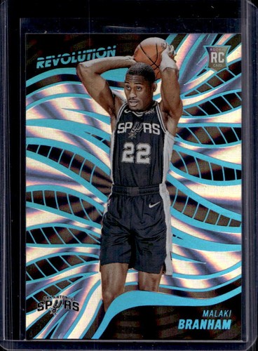 2022-23 Panini Revolution Malaki Branham Sunburst RC #16/75 #147 Spurs