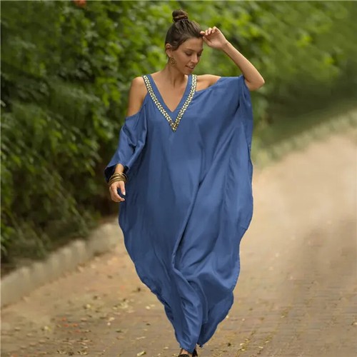Dresses Swimsuit Cover Up Dress Beach Wear Beach Outifits Summer Vacation - Picture 29 of 30