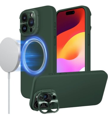 Nillkin Compatible for iPhone 15 Pro Max Case CamShield Pro Series Magnetic 