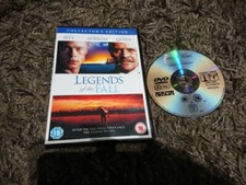 Legends Of The Fall (DVD, 2000) Collector's Edition, Brad Pitt, Anthony Hopkins 