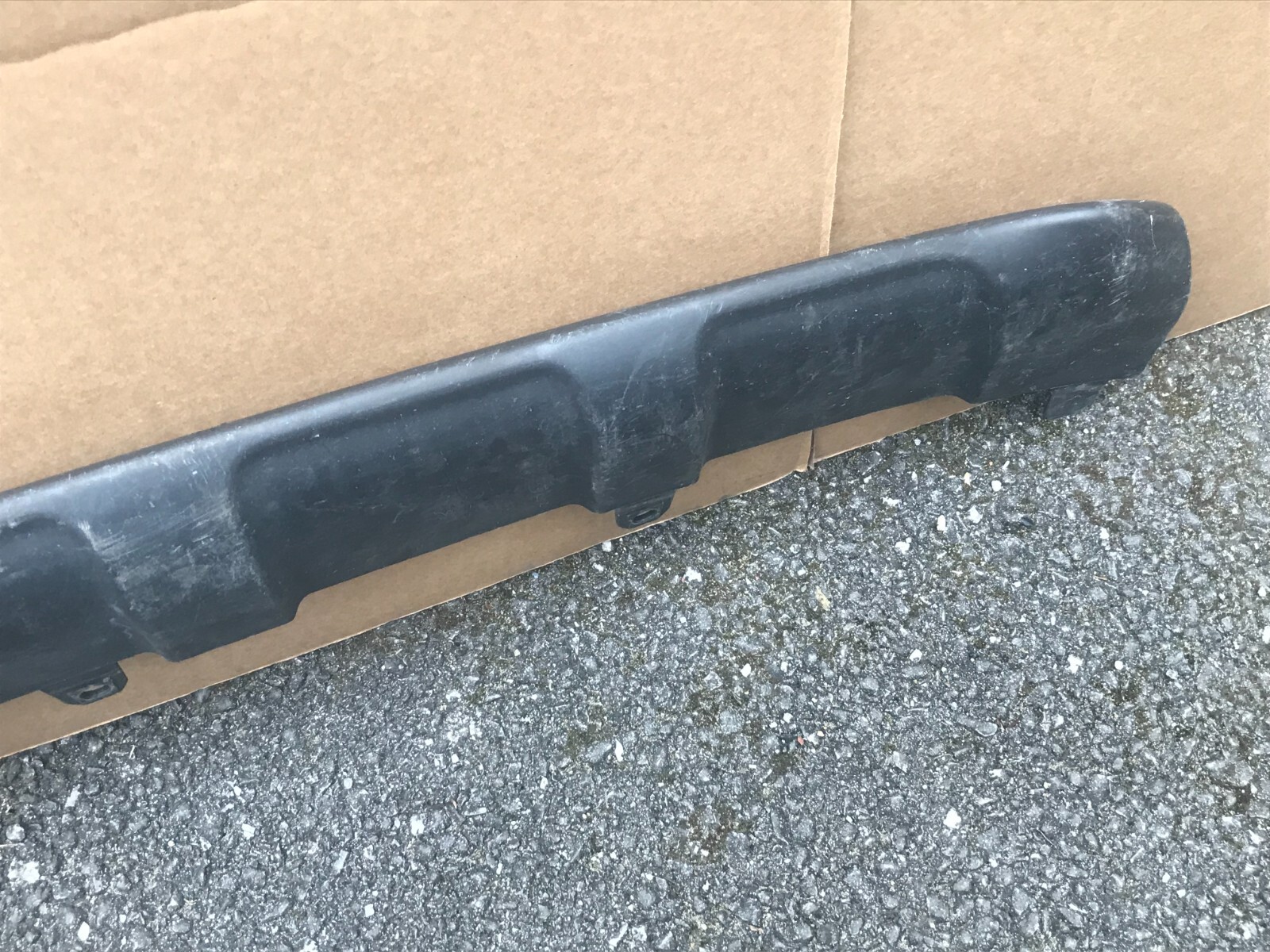kia sportage front bumper spoiler skid plate trim 86565f1000 2015 2016