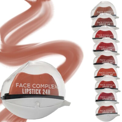 FACE COMPLEX LIPPENSTIFT MATT 24H WASSERDICHT LANG ANHALTEND VERSCHIEDENE FARBEN 5,5G