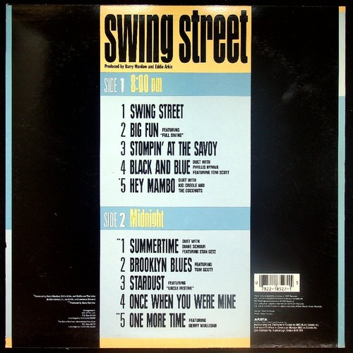 Barry Manilow - Swing Street - Arista - AL-8527 - Vinile V027080 - Foto 2 di 2